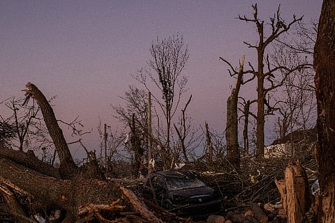 Damages made by tornado. Image Courtesy: Reuters