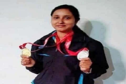 A young national level shooter -- Konica Layak who was supposed to get married in February this year