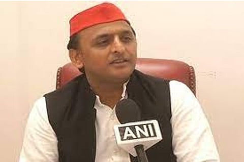 Samajwadi Party president Akhilesh Yadav (Image credit: ANI)