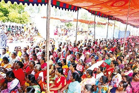 Sivakasi fireworks industry workers demand to lift ban on serial crackers