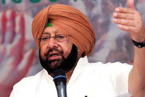 Former Punjab chief minister Amarinder Singh