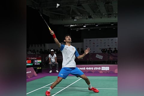 Indian badminton player Lakshya Sen (Image Courtesy: PTI)