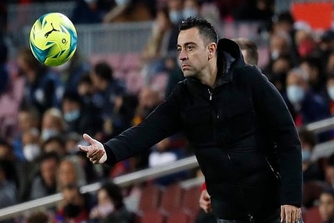 FC Barcelona head coach Xavi (Image Courtesy: ANI)