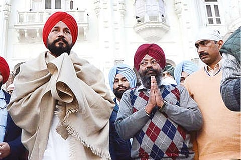 Punjab CM Channi and others offer prayers at the Golden Temple