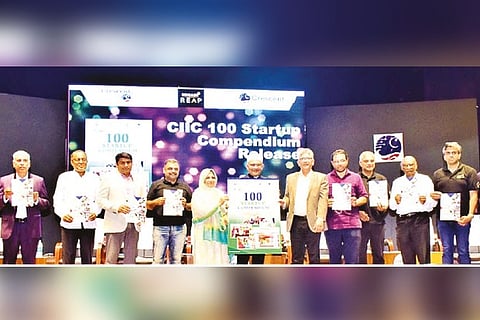 Brigade REAP officials signing an MoU with CIIC of BSACIST in Chennai