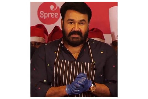 Malayalam superstar Mohanlal (Image Courtesy: IANS)