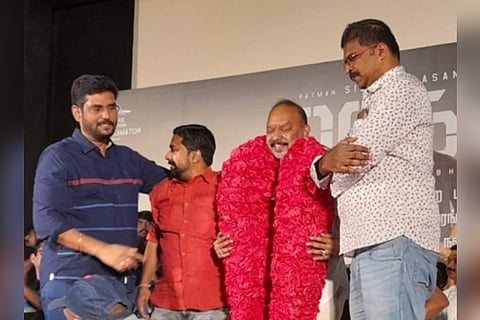 'Maanaadu' crew celebrating the success of the film