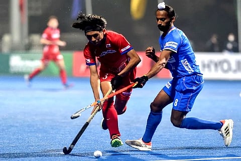 India lost in their semi-final against Japan (Credit: AFP)