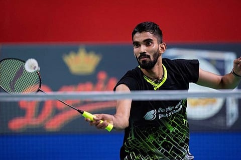 Indian badminton player Srikanth Kidambi (Image Courtesy: Reuters)