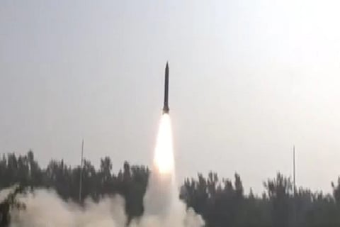 India successfully tests new-generation ?Pralay? missile (Image Source: Twitter/@ANI)