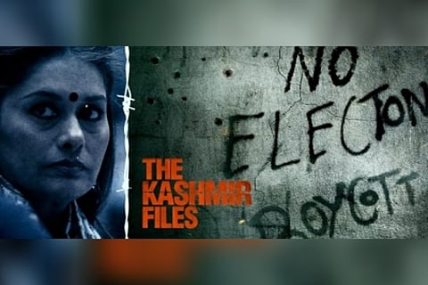 'The Kashmir Files' film poster.