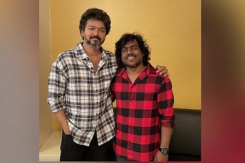 Actor Vijay and Music director Yuvan Shankar Raja