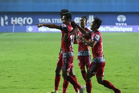 Team Jamshedpur FC (Source: ANI)