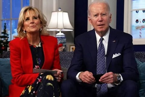 US President Joe Biden and Jill biden (Image credit: AFP)