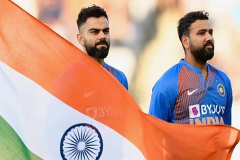 Virat Kohli and Rohit Sharma(Image Credit:ANI)