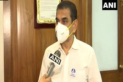 Brihanmumbai Municipal Corporation (BMC) Commissioner Iqbal Chahal (Source: ANI)