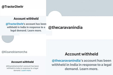 Twitter suspends several high-profile accounts amid farm protests