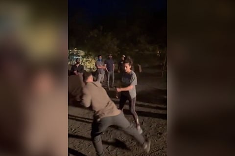 Kangana gets into action mode in coal mine for 'Dhaakad'