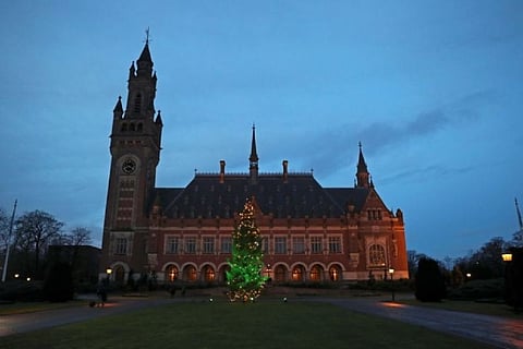 International Court of Justice in The Hague, Netherlands