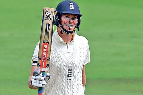 File photo: England opener Zak Crawley