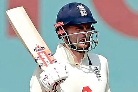 England opener Dom Sibley played a fine knock on Day One