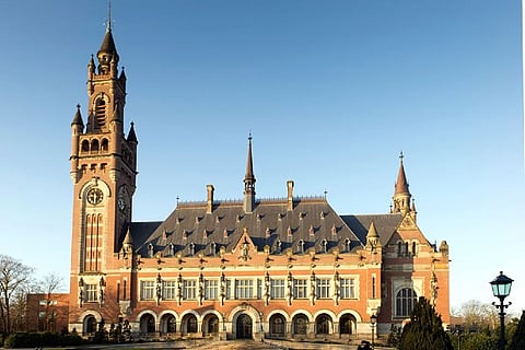 International Court of Justice in The Hague, Netherlands
