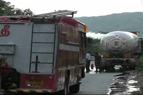 Gas leak from tanker disrupts traffic on Chennai-Trichy highway