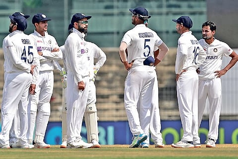 On Saturday, Team India had a tough day at the office