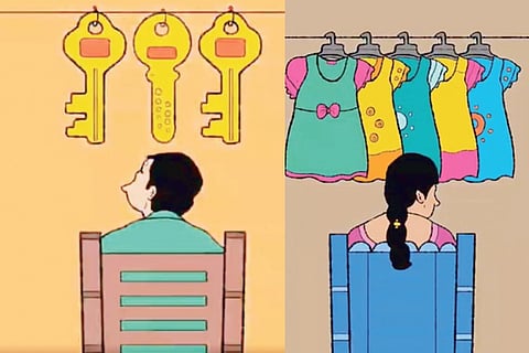 Artistic representation of local businesses that will be in the book