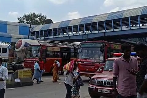 Tamil Nadu CM Palaniswami inaugurates foot over bridge connecting Tambaram railway station and bus stop