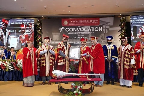 R. Madhavan receives D. Litt. for contribution to arts and films