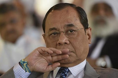 File photo:Ex-CJI Gogoi