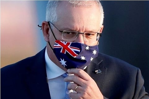 File photo: Australian PM Scott Morrison