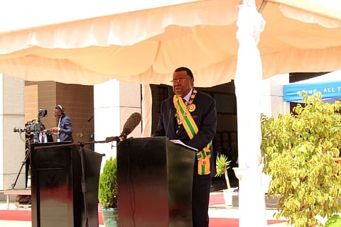 Namibian President Hage Geingob