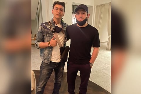 Urvashi thanks UFC star Khabib Nurmagomedov for attending her pre-birthday bash