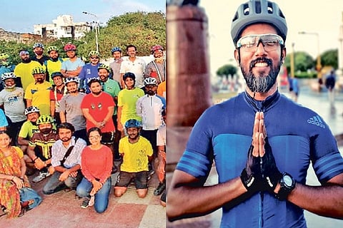 Bicycle mayor undertakes crowdsourcing exercise to map cycling amenities in Chennai
