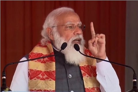 DMK, Congress 'brainstorm' on looting people: PM Modi