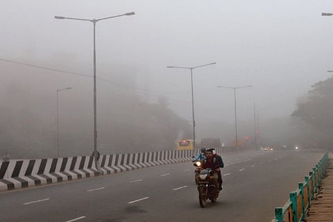 The cause of the fog could be the rising temperature ahead of summer, opine weather experts