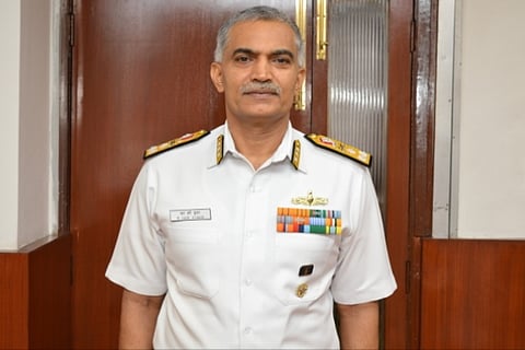 R Hari Kumar, Western Naval Command Chief (Image Source: Indiannavy.nic.in)