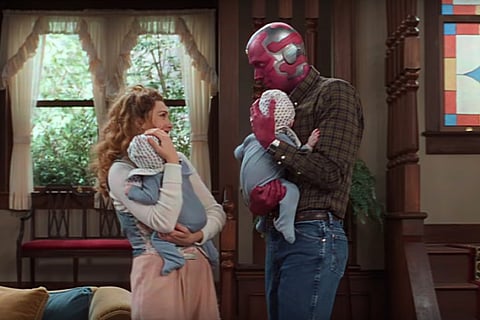 A still from WandaVision