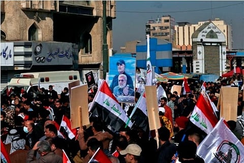 Source: AP; Iraqi militia leaders on Sunday called for the withdrawal of foreign forces from Iraq
