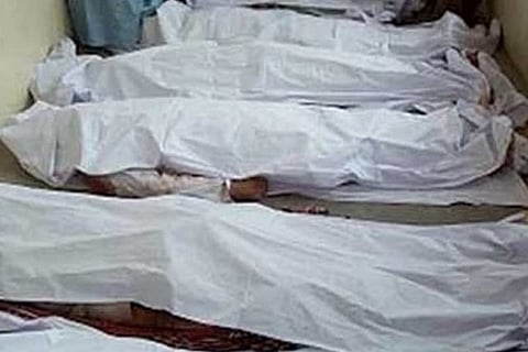 Protests in Quetta against killing of coal mine workers