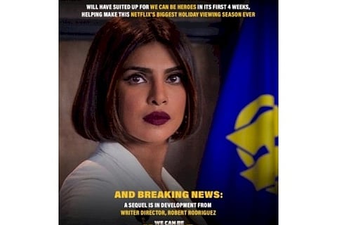 Priyanka Chopra announces 'We Can Be Heroes' sequel