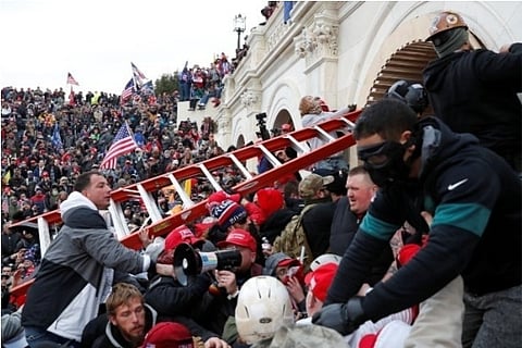 Source: Reuters; World Stunned By Trump Supporters Storming U.S. Capitol