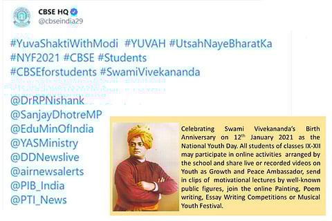 CBSE’s hashtag publicity move irks academicians