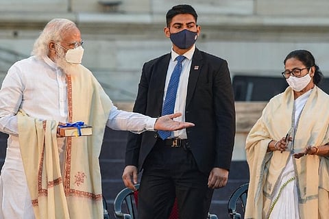 Prime Minister Narendra Modi and West Bengal CM Mamata Banerjee (Photo: PTI)