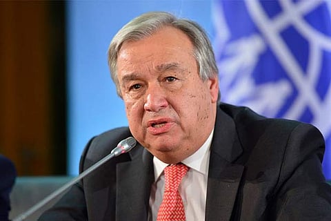 UN Secretary-General Antonio Guterres (File Photo)