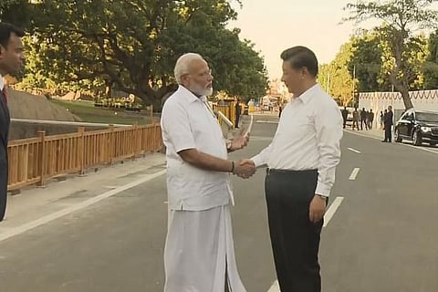 File photo: Modi and Xi detour Mamallapuram monuments