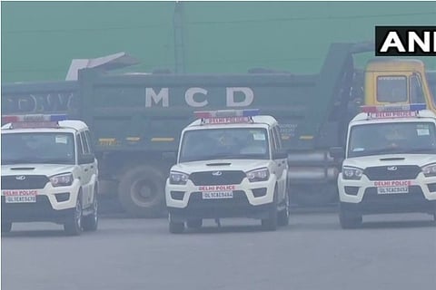 Tight Security For Republic Day Celebrations, Tractor Parade