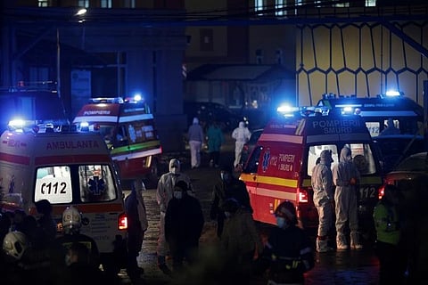 Fire at COVID-19 hospital in Romania kills four patients